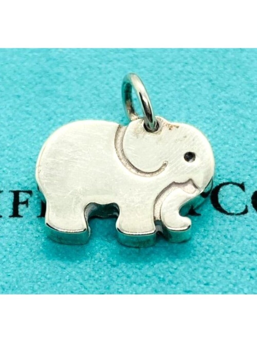 Tiffany & Co Sterling Silver 925 Elephant Never Forgets